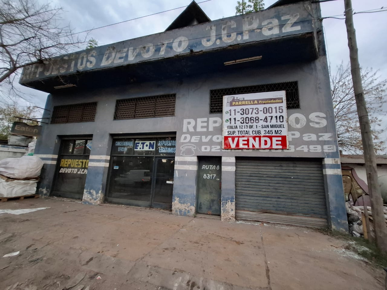 Galpón/Local con patio (José C. Paz)